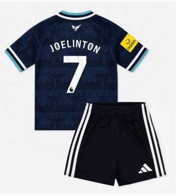 Newcastle United Joelinton #7 Replika Bortatröja Barn 2026-27 Kortärmad (+ Korta byxor)